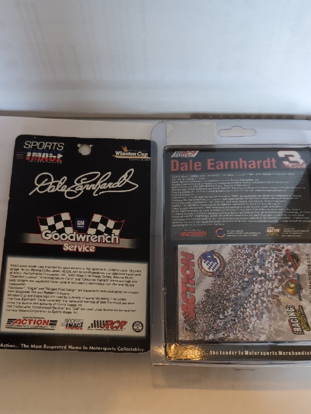 Dale Earnhardt Goodwrench #3 Black Die-Cast Car Set - Picture 5 of 7